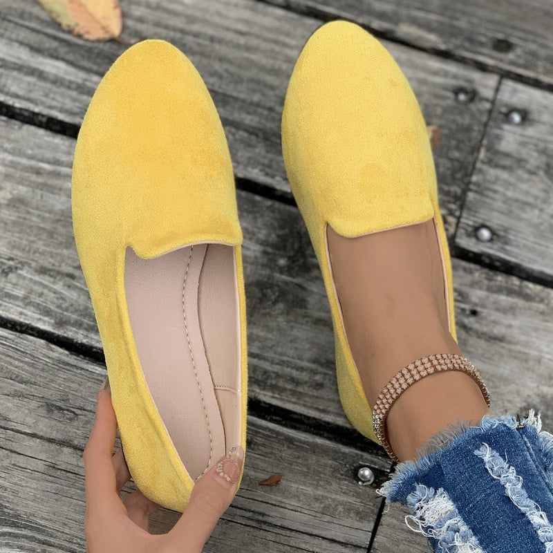 📢📢50 % DE RÉDUCTION !!⏰ Chaussures Plates Orthopédiques pour Femmes - Confort & Soutien de la Voûte Plantaire 💕
