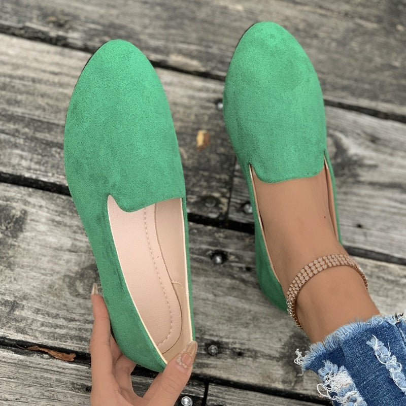 📢📢50 % DE RÉDUCTION !!⏰ Chaussures Plates Orthopédiques pour Femmes - Confort & Soutien de la Voûte Plantaire 💕