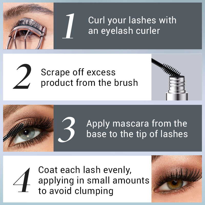 💜 Achetez-en 1, obtenez-en 1 gratuitement💜Mascara Noir Imperméable pour Volume et Longueur