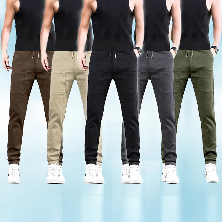 ⏳Réduction limitée de 50%💥🥰 Pantalon cargo résistant avec une grande élasticité et plusieurs poches