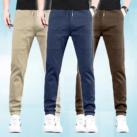 ⏳Réduction limitée de 50%💥🥰 Pantalon cargo résistant avec une grande élasticité et plusieurs poches