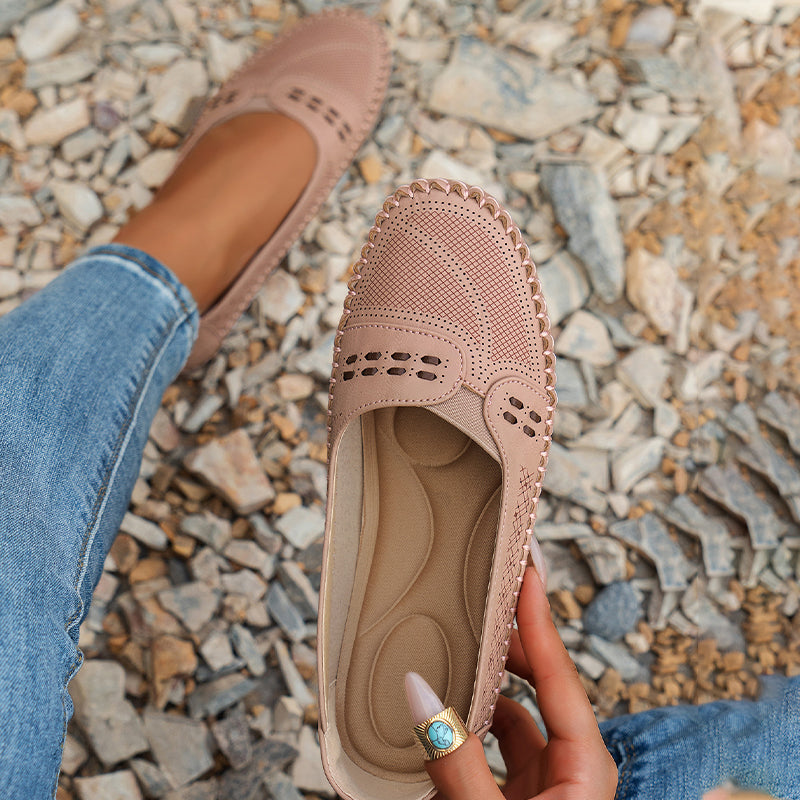 Chaussures plates confortables et respirantes pour femmes