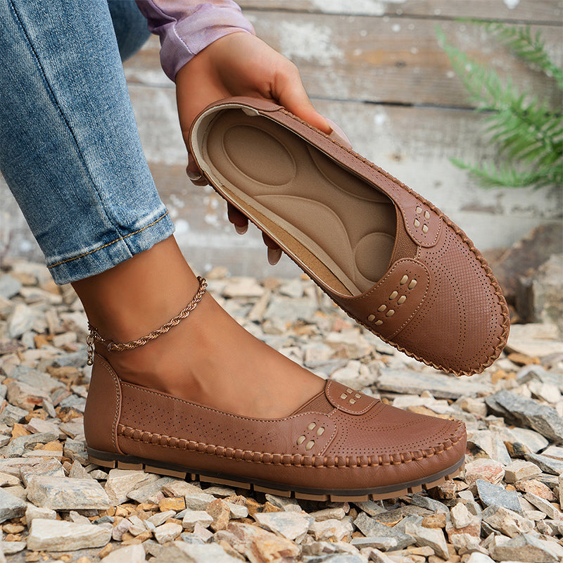 Chaussures plates confortables et respirantes pour femmes