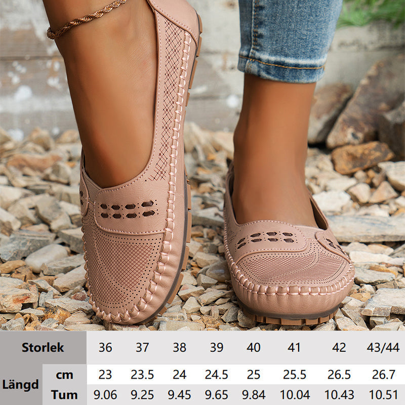 Chaussures plates confortables et respirantes pour femmes