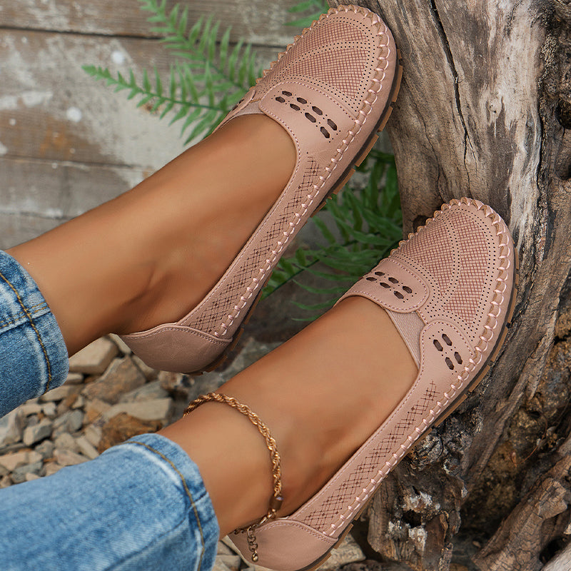 Chaussures plates confortables et respirantes pour femmes