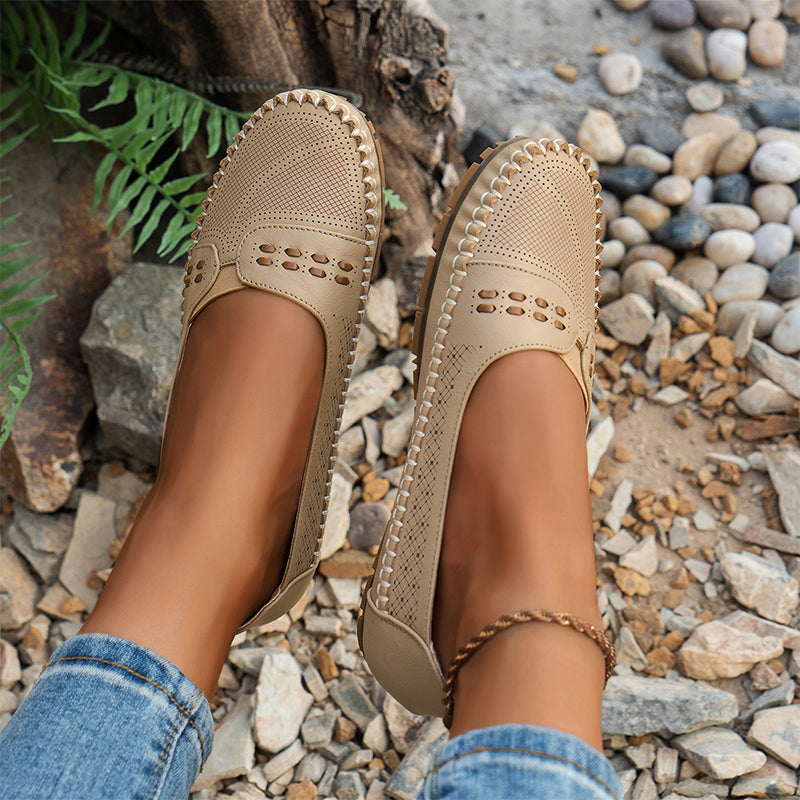 Chaussures plates confortables et respirantes pour femmes