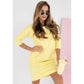 🔥49% OFF🌸✨ Élégante Robe à Col Rond & Manches 3/4 avec Poches – Style & Confort en Un 🌟💃