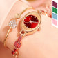 ✨2025 Nouveau design✨💖Womne's montre-bracelet en zircon de couleur