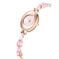 ✨2025 Nouveau design✨💖Womne's montre-bracelet en zircon de couleur