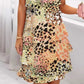 Robe à Paillettes Colorée Polyvalente et Stylisée à Imprimé Léopard