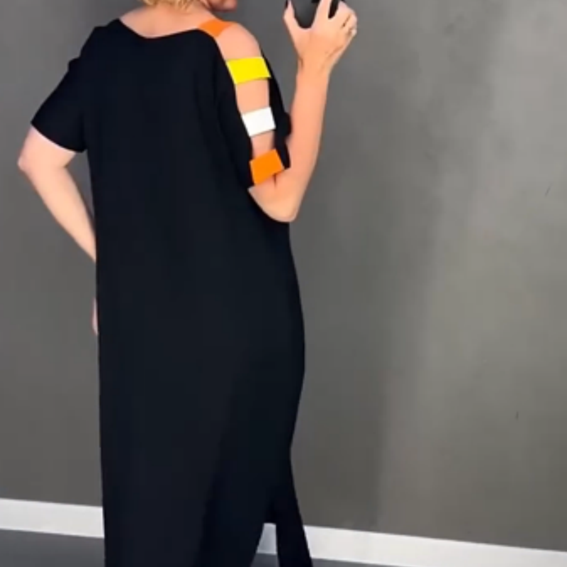 ⏰50% de réduction pour une durée limitée🔥Robe à manches courtes imprimée à la mode pour femmes(🔥52 % de réduction)