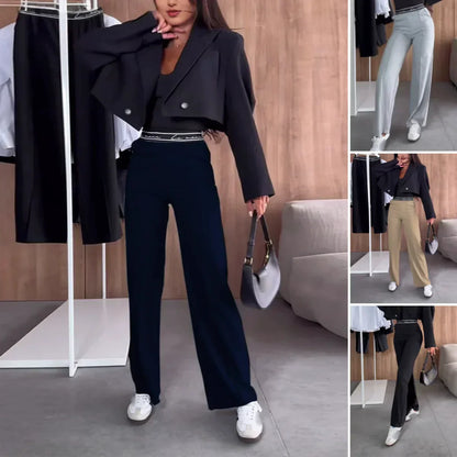 Pantalon drapé uni pour femmes✨Achetez-en 2 livraison gratuite