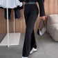Pantalon drapé uni pour femmes✨Achetez-en 2 livraison gratuite