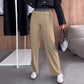 Pantalon drapé uni pour femmes✨Achetez-en 2 livraison gratuite