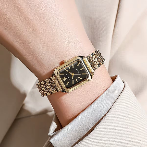 🔥2025 ventes chaudes🔥  Montre-bracelet à quartz de luxe pour femme