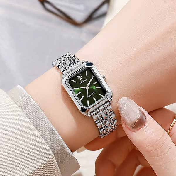🔥2025 ventes chaudes🔥  Montre-bracelet à quartz de luxe pour femme