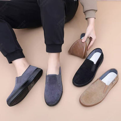 🔥Nouveaux produits🔥Chaussures Homme Slip-On Respirantes à Semelle Souple（🔥54 % de réduction）