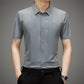Knitterfreies Herren-Stretch-Hemd aus Eisseide