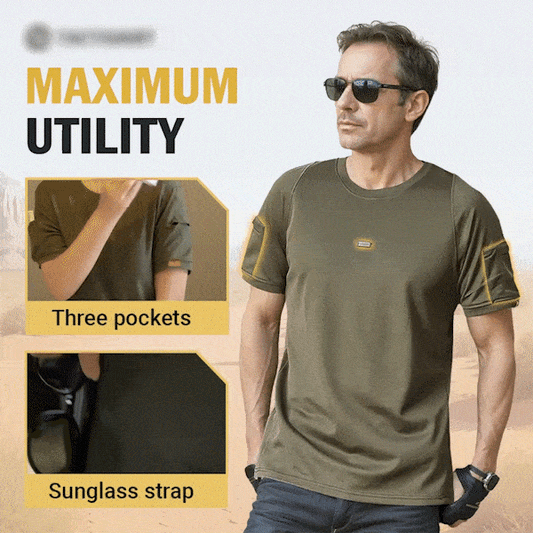 ⏳Réduction limitée de 50%🎁 T-Shirt tactique Outdoor Performance✨