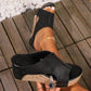 💐50% DE RÉDUCTION✨Sandales Compensées à Soutien Orthopédique – Confort Absolu pour vos Pieds 👣