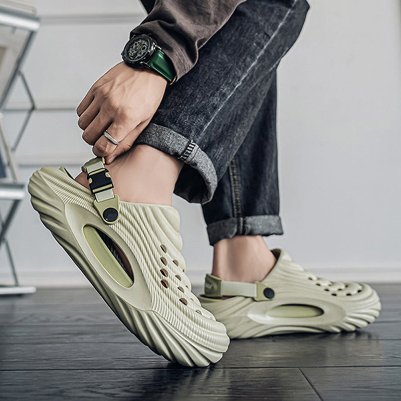 Sandales slip-on respirantes pour hommes👣 Deux façons de porter une paire de chaussures👣