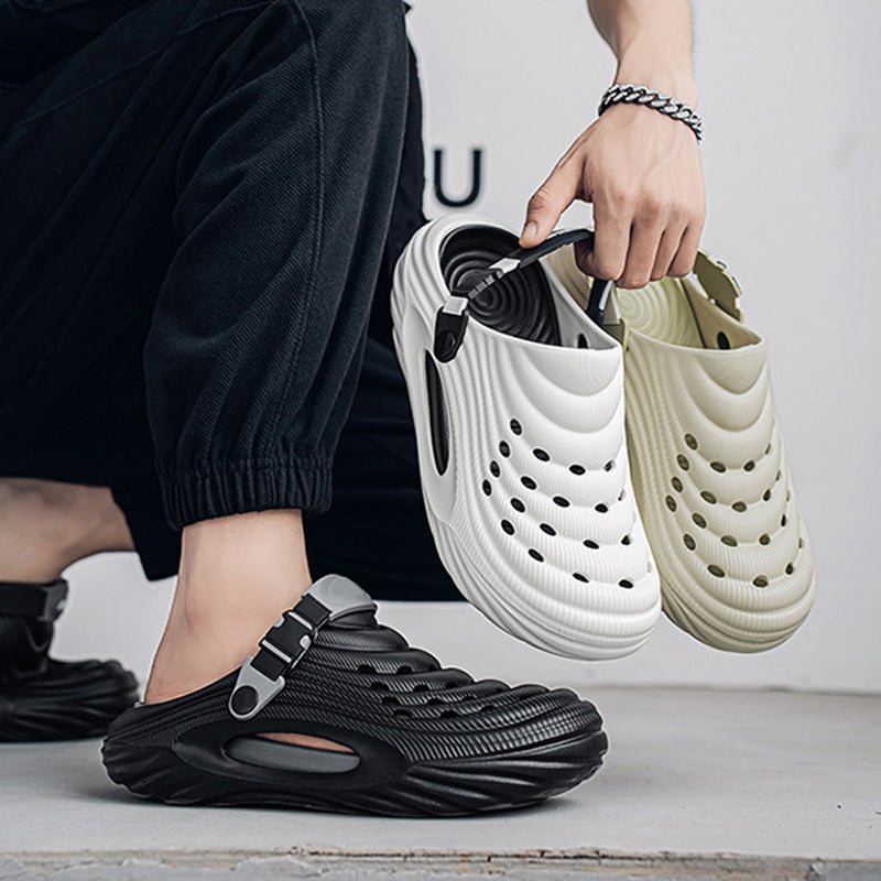 Sandales slip-on respirantes pour hommes👣 Deux façons de porter une paire de chaussures👣