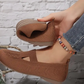 Chaussures plates confortables et respirantes en tricot pour femmes