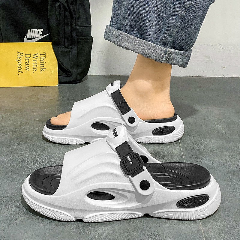 【Jamais de pieds malodorants】Chaussons antidérapants en EVA à semelle épaisse