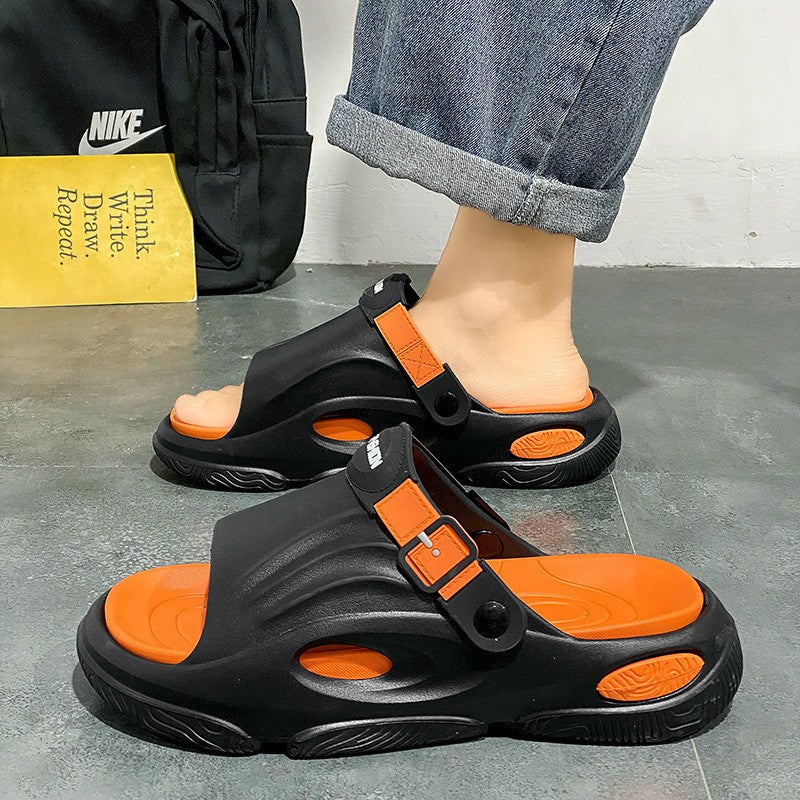 【Jamais de pieds malodorants】Chaussons antidérapants en EVA à semelle épaisse