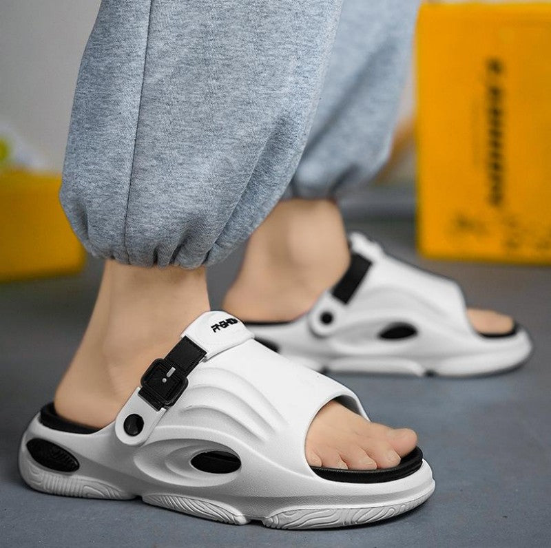 【Jamais de pieds malodorants】Chaussons antidérapants en EVA à semelle épaisse
