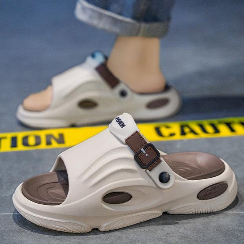 【Jamais de pieds malodorants】Chaussons antidérapants en EVA à semelle épaisse