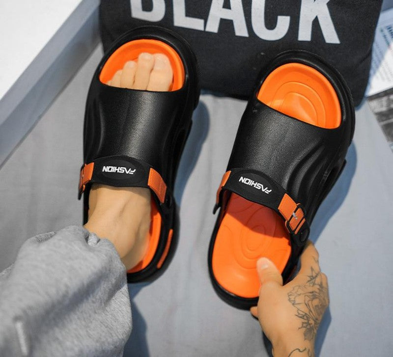 【Jamais de pieds malodorants】Chaussons antidérapants en EVA à semelle épaisse