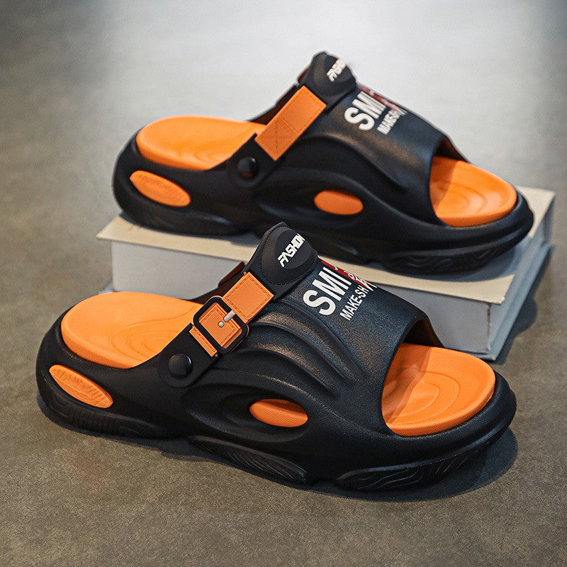 【Jamais de pieds malodorants】Chaussons antidérapants en EVA à semelle épaisse