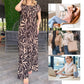 Ensemble deux pièces : top imprimé et pantalon à jambes larges