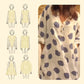 🔥 50% de réduction pour une durée limitée🔥Robe décontractée à col en V à pois pour femmes