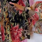 ⏰50% de réduction pour une durée limitée🔥Blouse vintage en mousseline de soie pour femme avec patchwork de fleurs et de léopard