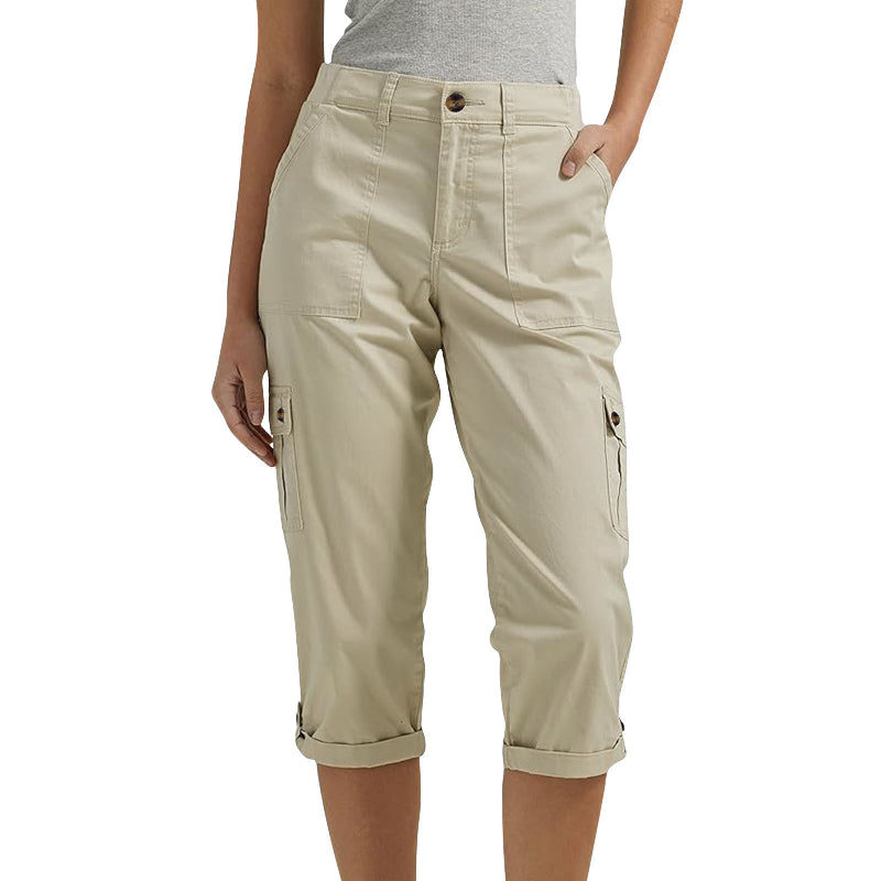 🔥 Hot Sale 🔥Short décontracté multi-poches à haute élasticité pour femme