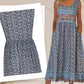 Robe sans manches à imprimé floral pour femme