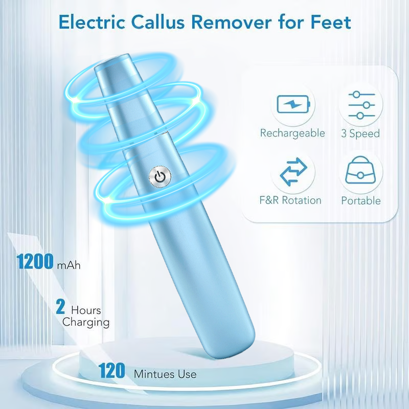💥Offre à durée limitée 50 % RÉDUCTION⚡Extracteur de callosités électrique pour les pieds