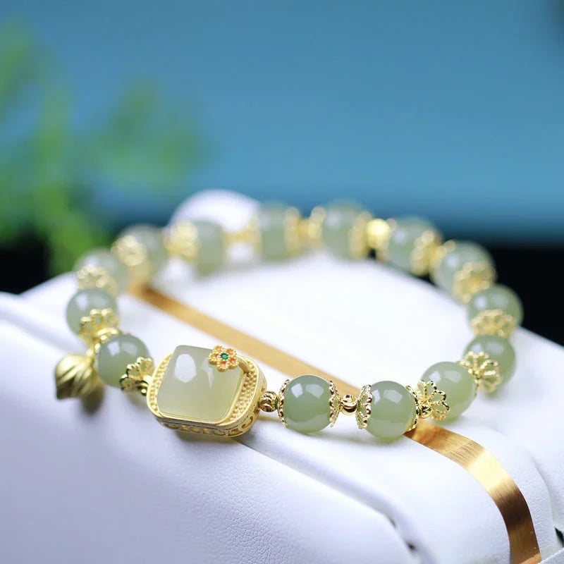 💥offre limitée dans le temps🔥Bracelet en perles de jade Hotan
