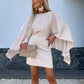 Robe dos nu avec manches chauve-souris