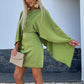 Robe dos nu avec manches chauve-souris