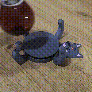 🔥Dernier jour, 50 % de réduction🐱Sous-verres mignons en forme de chat, amusants et pratiques, le cadeau idéal !🎁