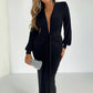 Robe sexy à manches longues pour femmes