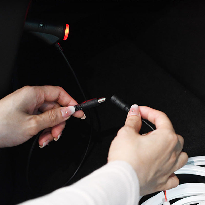 🎁🎁 Joli cadeau & 🚗  Bagage de voiture décoratif lumière bande lumineuse