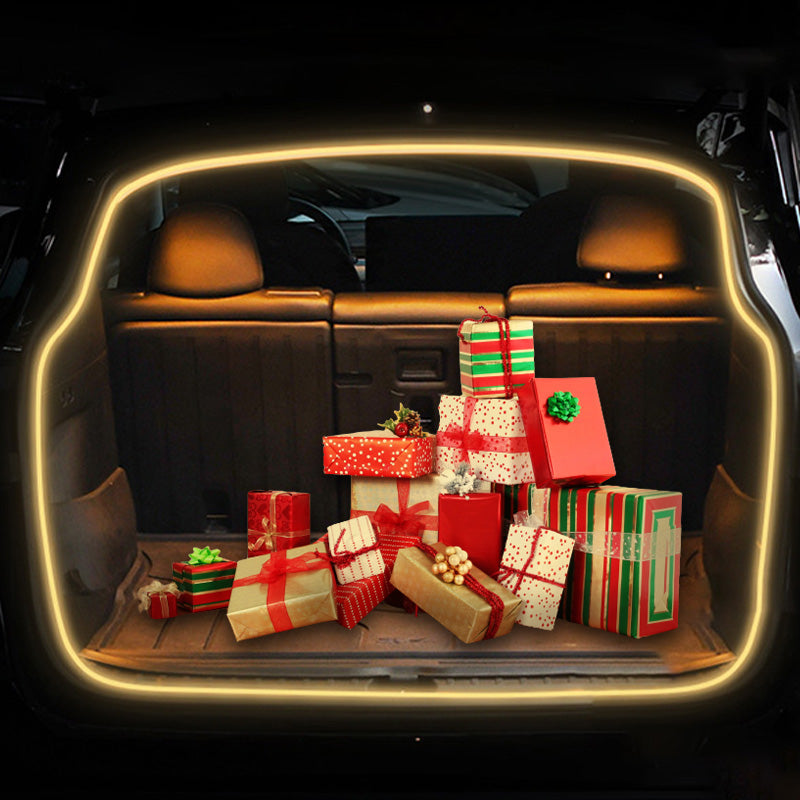 🎁🎁 Joli cadeau & 🚗  Bagage de voiture décoratif lumière bande lumineuse