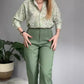 Chemise et pantalon imprimés pour femmes - Lot de 2