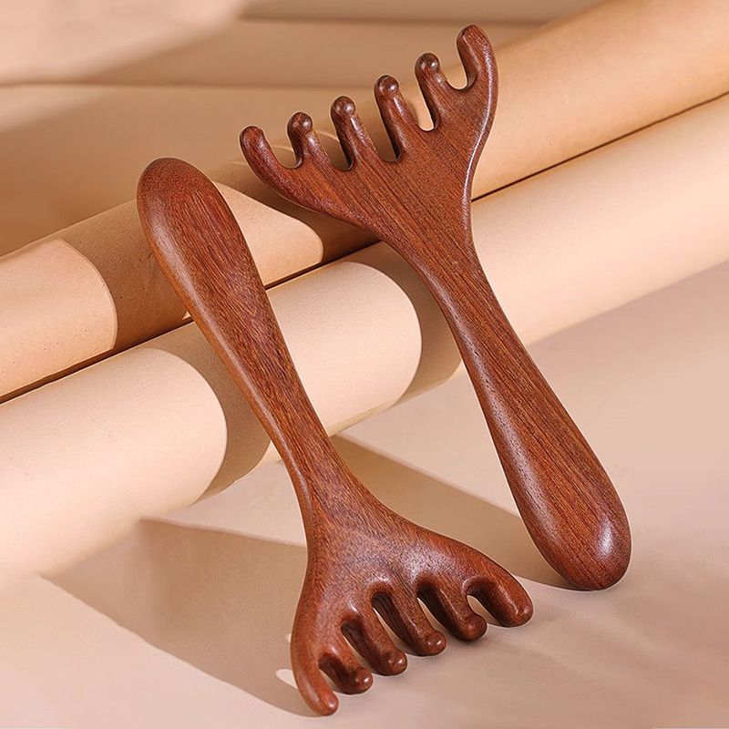 💯Limited Time Half Price - Peigne de massage méridien à six griffes