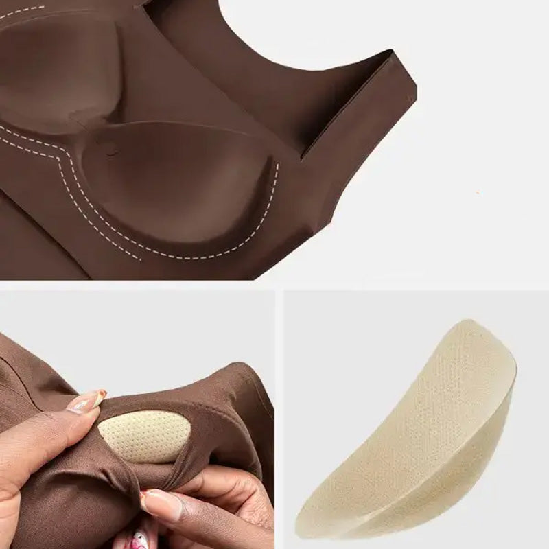 Débardeur galbant avec soutien-gorge intégré