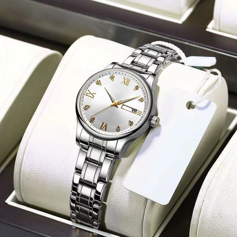 Montre lumineuse étanche pour femme